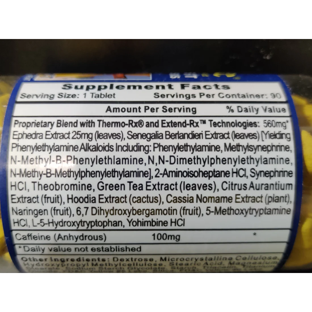 LIPODRENE HI-TECH PHARMACEUTICALS 90 CAPSULAS (AMARILLO)