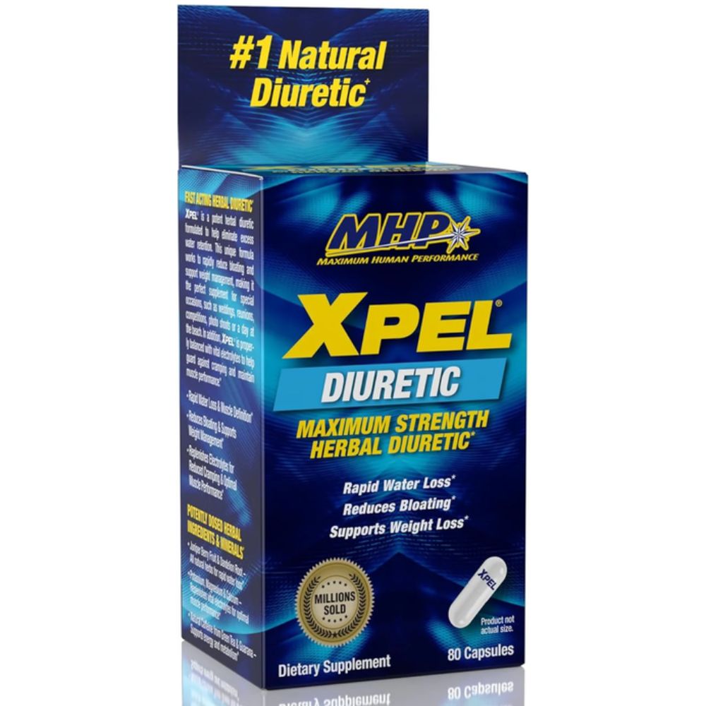 XPEL DIURETIC MAXIMUN STRENGHT 80 CAPSULAS MHP