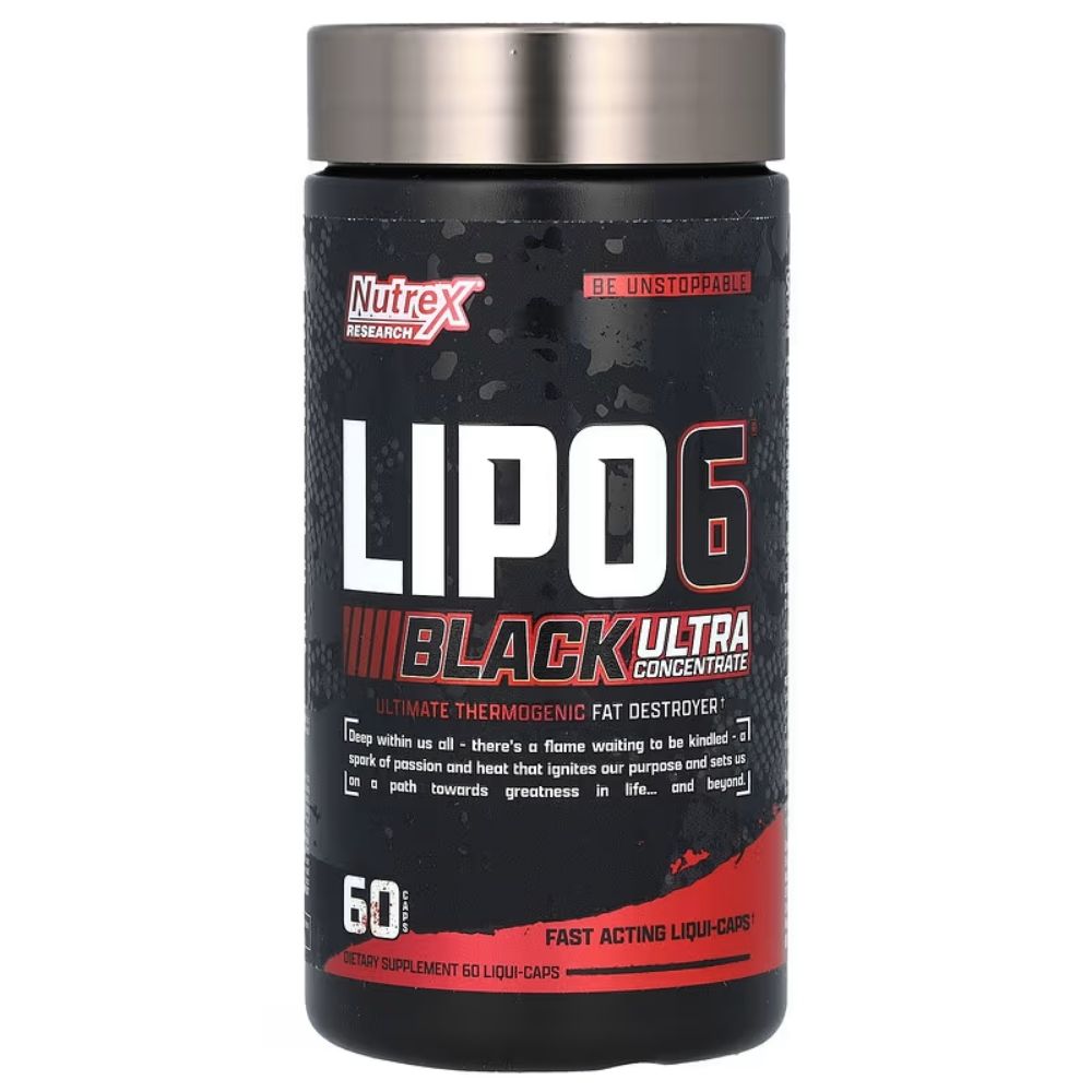 LIPO 6 BLACK ULTRA CONCENTRATE NUTREX RESEARCH 60 CAPSULAS