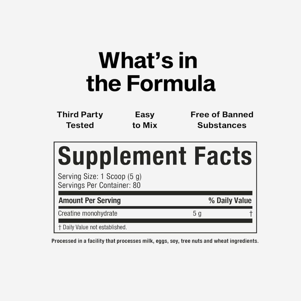 CREATINA PLATINUM MUSCLETECH 80 SERVICIOS 400 GRMS