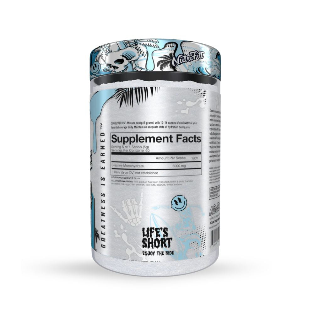 CREATINE MONOHYDRATE EPIC NUTRIFITT UNFLAVORED 60 SERVICIOS 10.58 ONZ