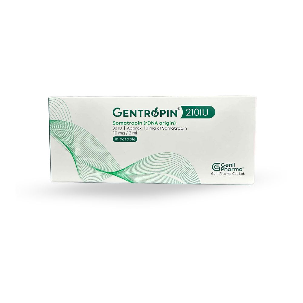 GENOTROPIN 210 IU SOMATROPIN (rDNA ORIGIN) GENLIPHARMA 7 VIALES (CADA VIAL 30 UI/10mg.)