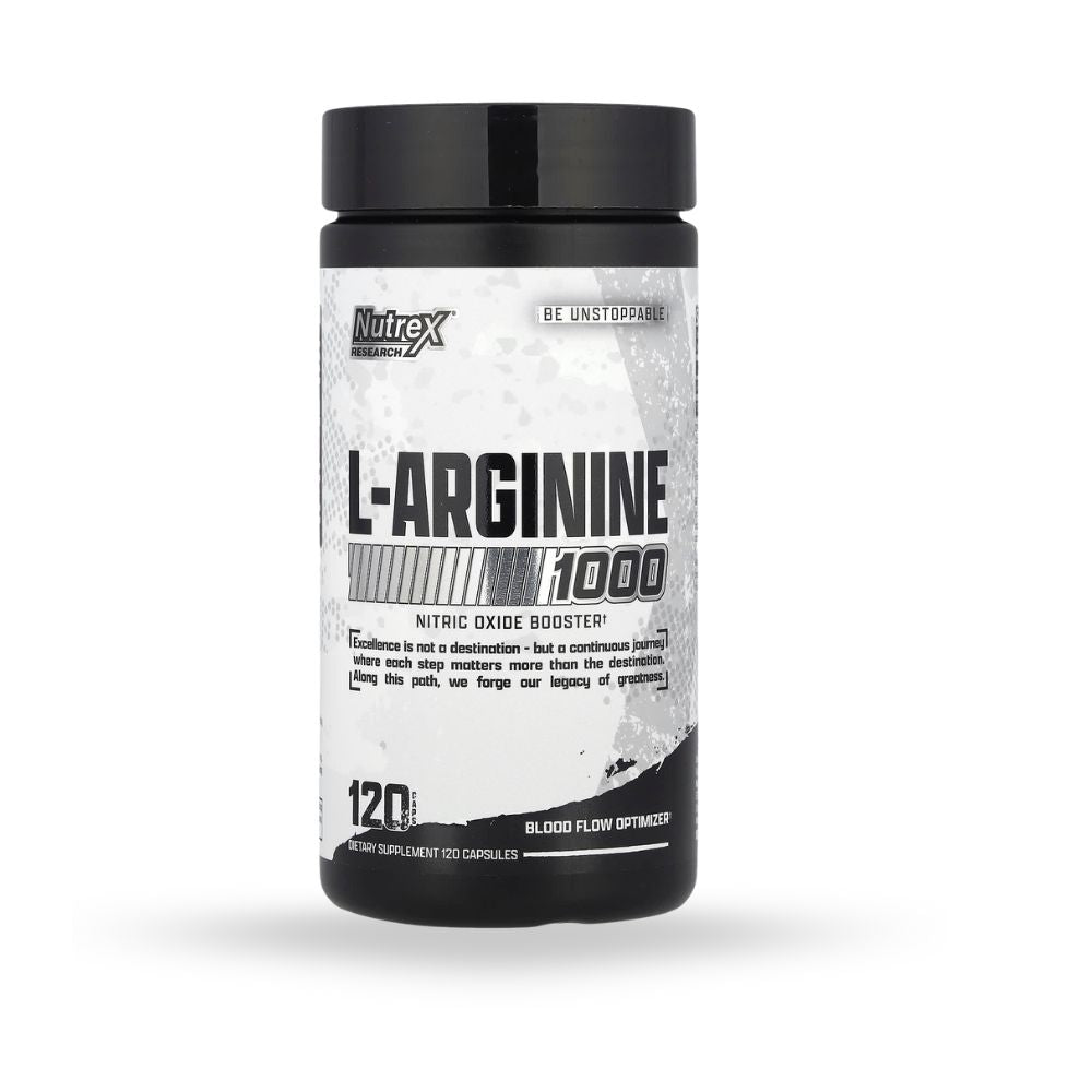 L-ARGININE NUTREX 120 CAPSULAS