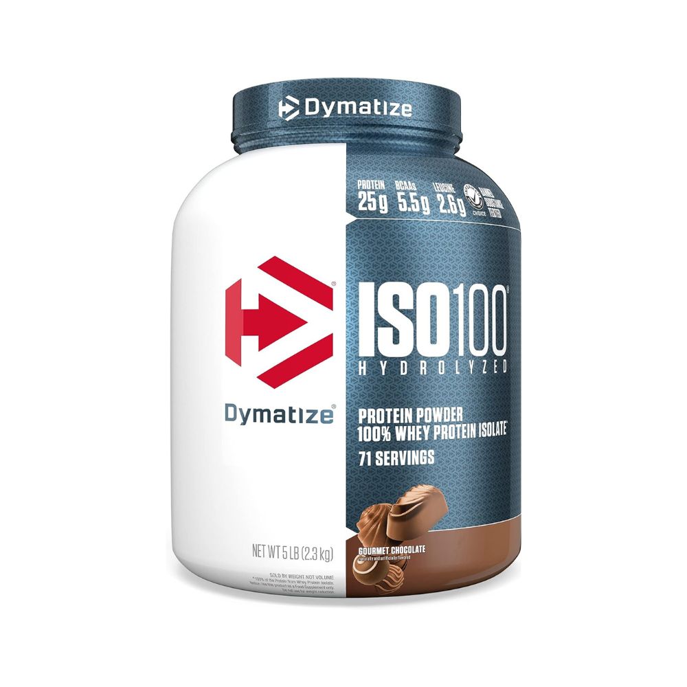 PROTEIN HYDROLYZED ISO100 DYMATIZE 76 SERVINGS 5LBS. (2.3 KGS.)