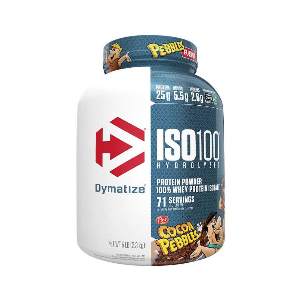PROTEIN HYDROLYZED ISO100 DYMATIZE 76 SERVINGS 5LBS. (2.3 KGS.)