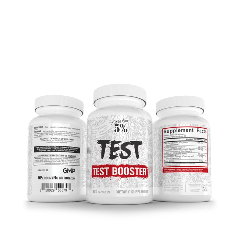 TEST BOOSTER RICH PIANA 5% CORE 120 CAPSULAS