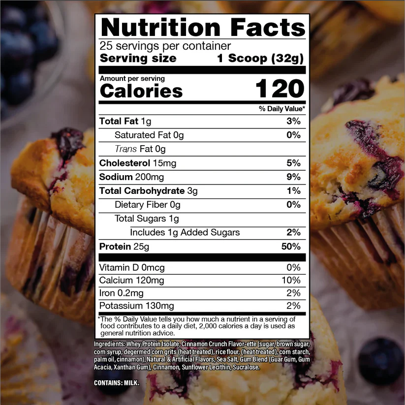 ITHOLATE PROTEIN ISO CBUM RAW 25 SERVIDAS 1.7 LBS. (27.4 onz)