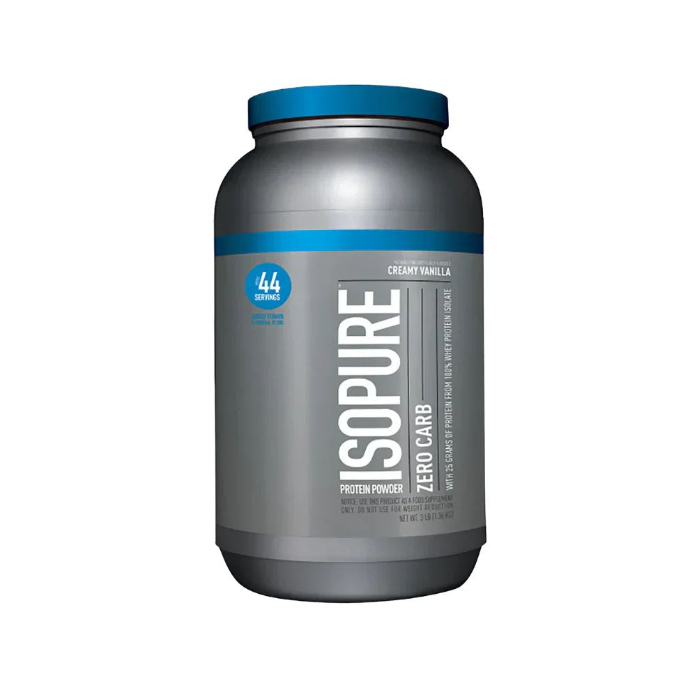 PROTEIN ZERO CARBO ISOPURE 43 SERVIDAS 3 LBS. (1.36 KG)