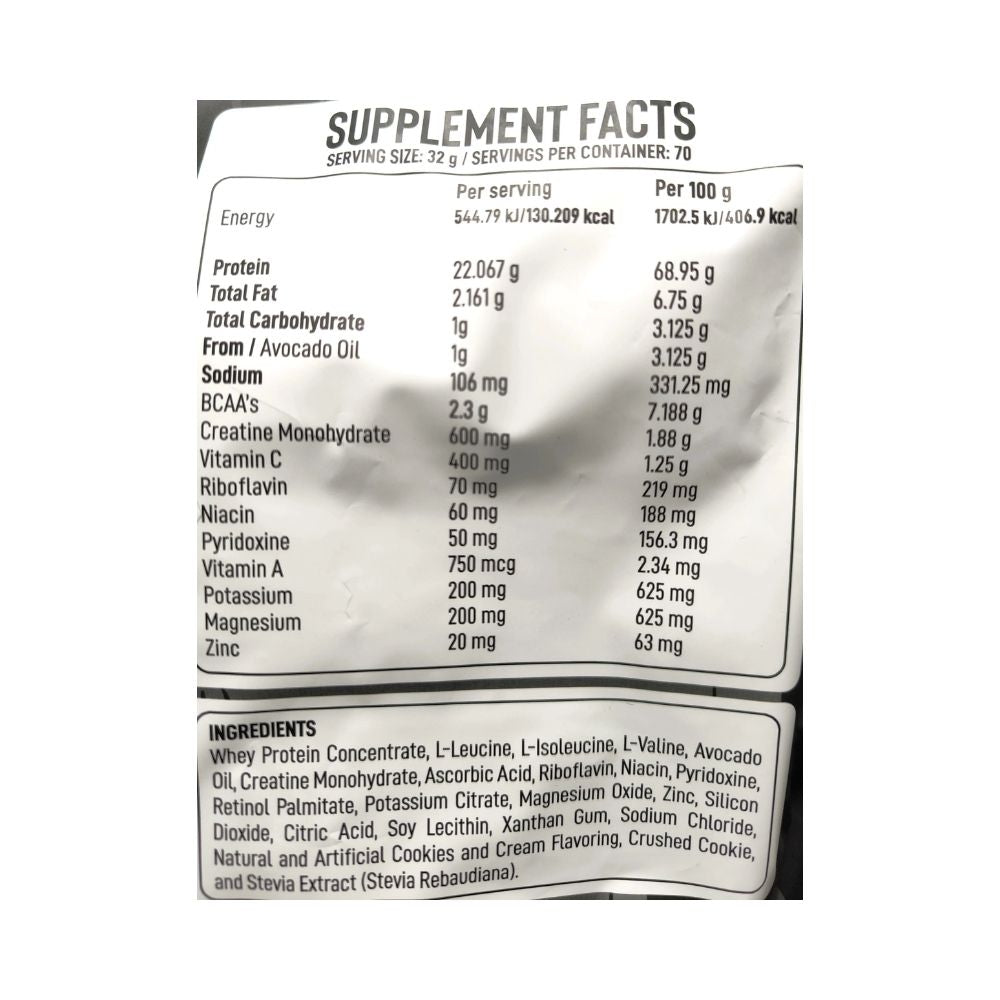 WHEY PROTEIN GOLDEN SPECIMEN ANTI-HUMAN SERIES 70 SERVIDAS 5LBS. (2.2 KGS.)