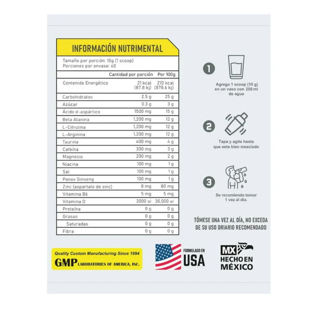 NITRUS CLASSIC 40SERVS 43SUPPLEMENTS