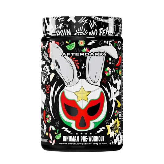 PRE-WORKOUT AFTERDARK- INHUMAN 21 SERVICIOS MEXICAN CANDY