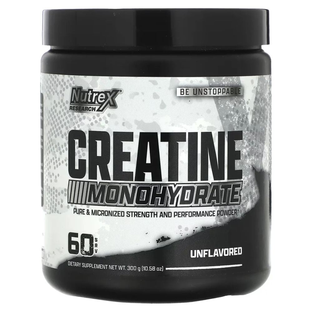 CREATINE MONOHYDRATE NUTREX 60 SERVIDAS 300G
