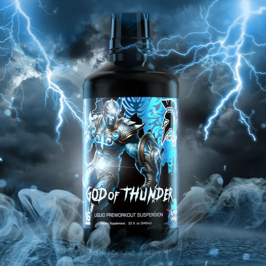 PREWORKOUT GOD OF THUNDER LIQUID SUSPENSION CENTURION LABZ 32oz GLYCEROL