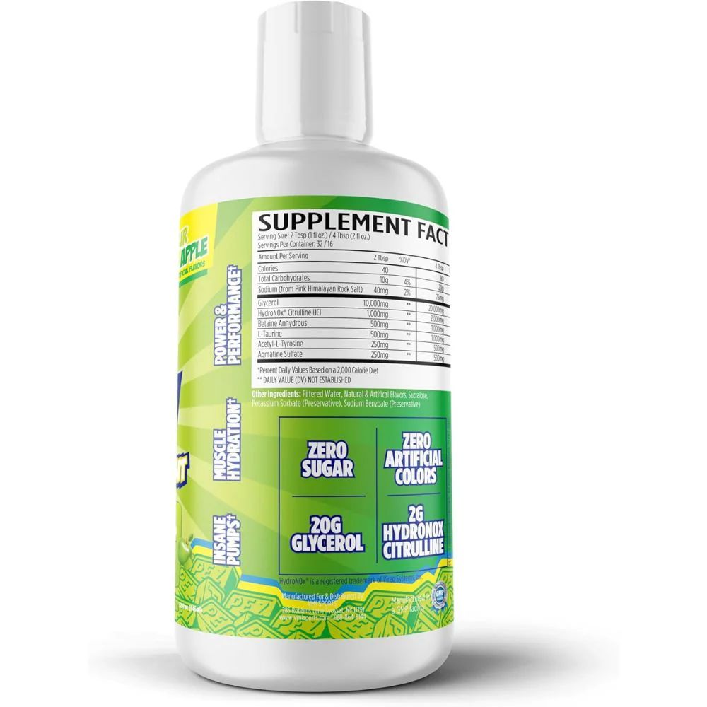 GLISEROL SPORTS PUMP N FlOW VMI 32SERVS 32OZ BOTE