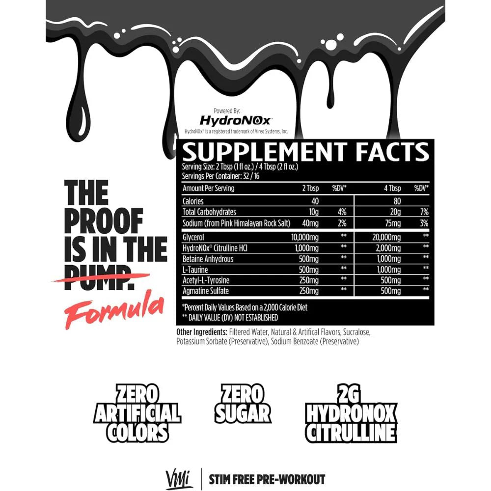 GLISEROL SPORTS PUMP N FlOW VMI 32SERVS 32OZ BOTE
