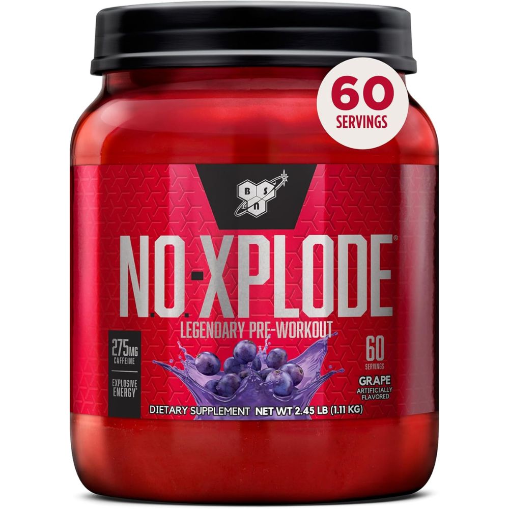 PRE-WORKOUT  NO-XPLODE BSN 60 SERVICIOS 2.45LBS. (1.11KGS.)