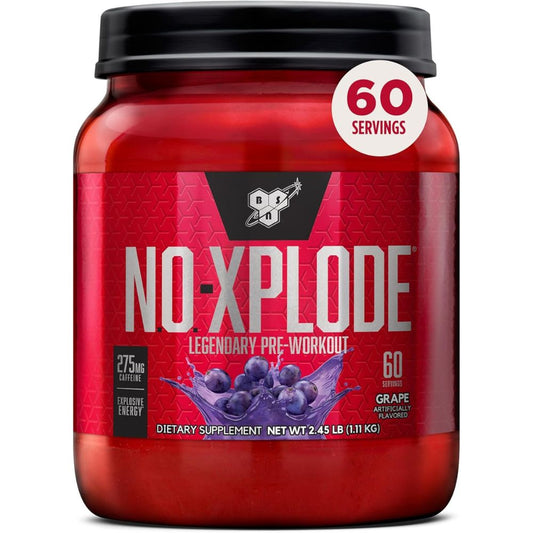 PRE-WORKOUT  NO-XPLODE BSN 60 SERVICIOS 2.45LBS. (1.11KGS.)
