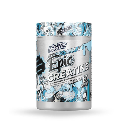 CREATINE MONOHYDRATE EPIC  NUTRIFITT UNFLAVORED 60 SERVICIOS 10.58 ONZ