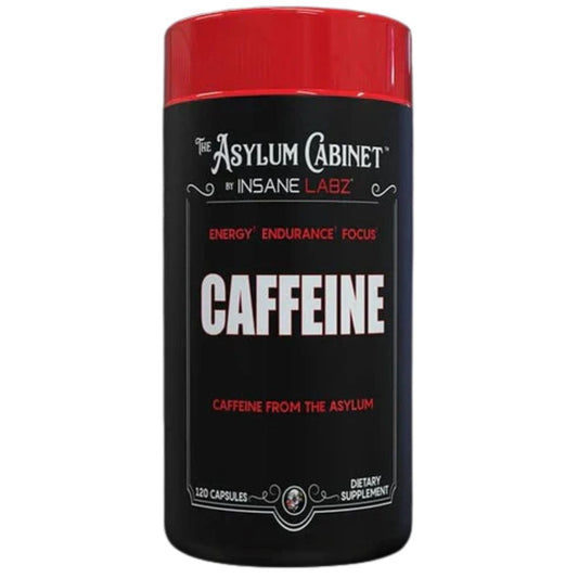 CAFFEINE ASYLUM CABINET CAPSULES INSANE LABZ 120CAPS