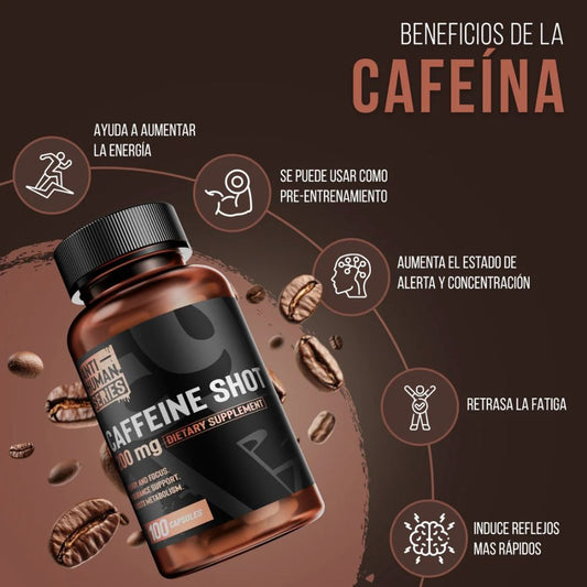 CAFFEINE SHOT (CAFEINA) ANTI-HUMAN SERIES 100 CAPSULAS