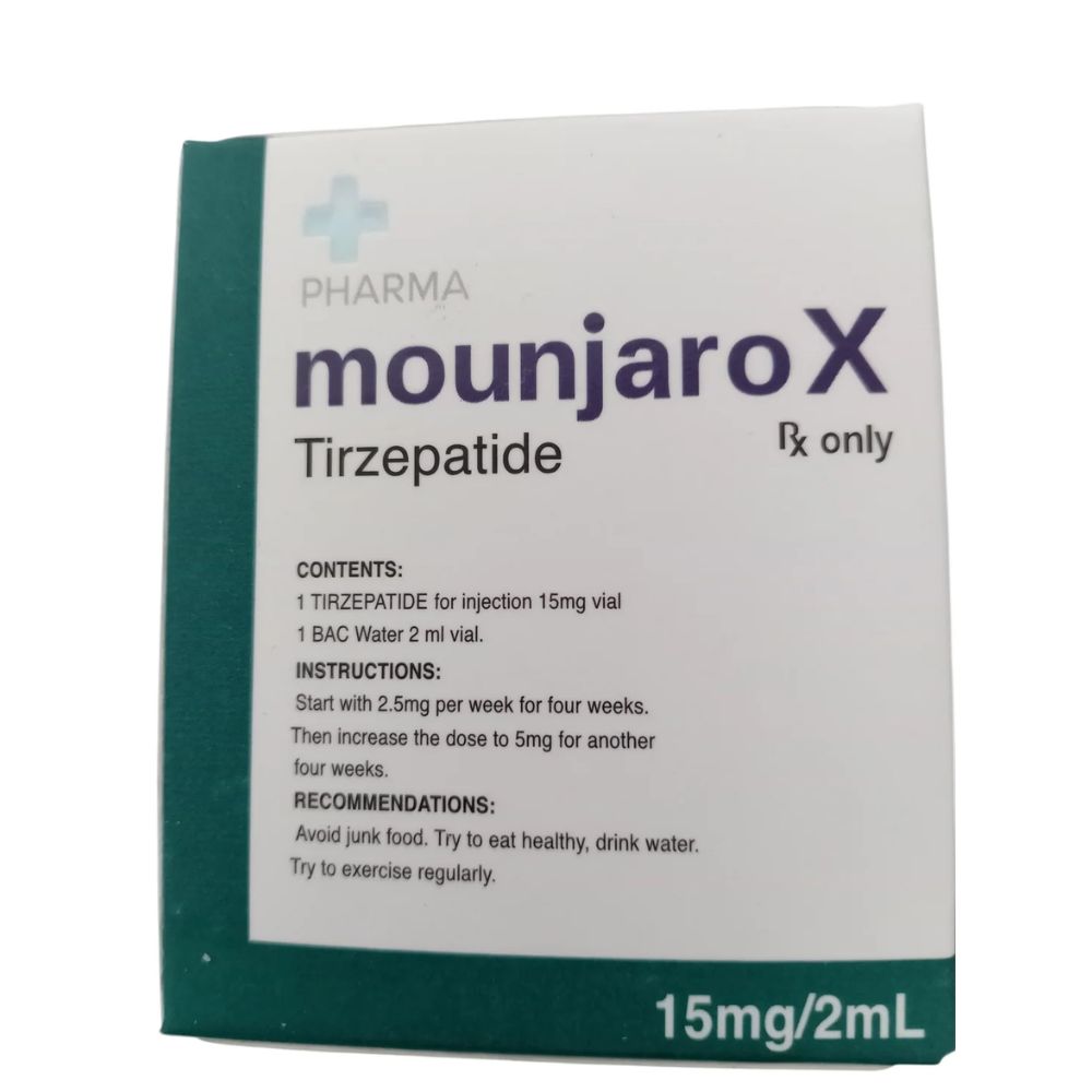 PEPTIDO TIRZEPATIDE MOUNJARO X PHARMA 15MG/2ML