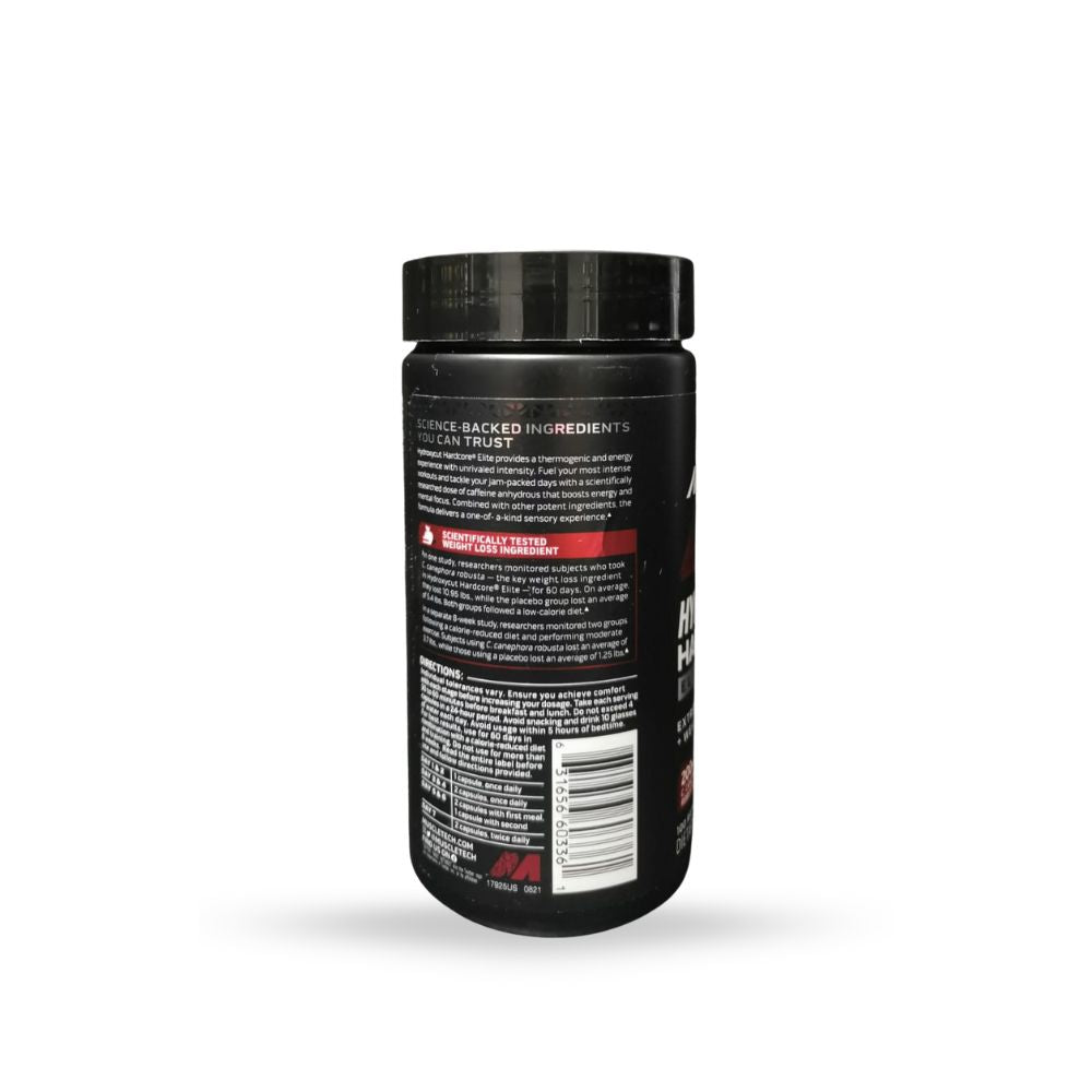 HYDROXYCUT HARDCORE ELITE MUSCLETECH RESEARCH 100 CAPSULAS