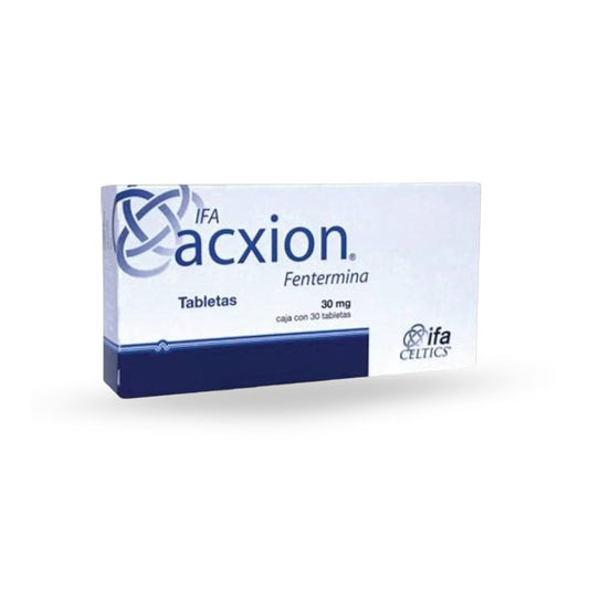 IFA ACXION FENTERMINA 30MG 30 TABLETAS IFA CELTICS