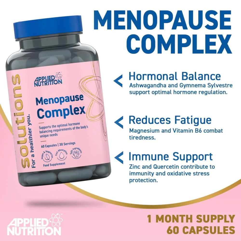 MENOPAUSE COMPLEX APPLIED NUTRITION 60 CAPSULAS
