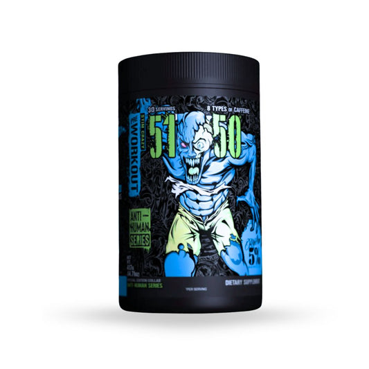 PRE-WORKOUT 51 50 ANTI-HUMAN SERIES & RICH PIANA 5% 30 SERVICIOS 417GRS. (14.71OZ)