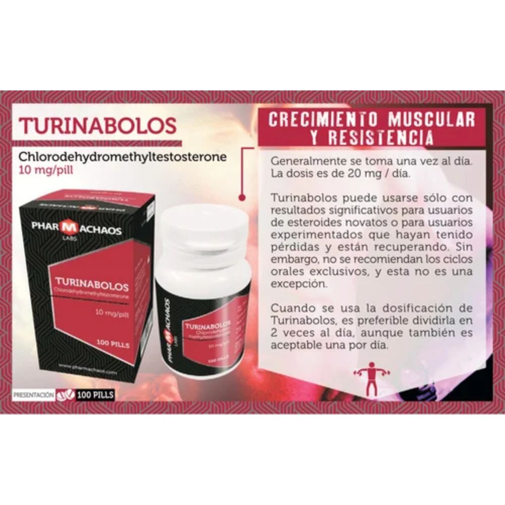 TURINABOLOS 100CAPS PHARMACHAOS