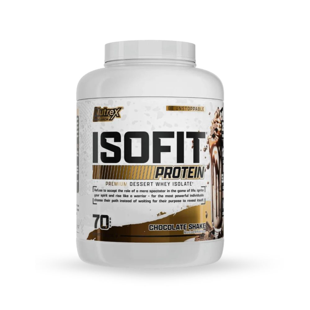 WHEY ISOLATE PROTEIN ISOFIT NUTREX RESEARCH 70 SERVIAS 5LBS.