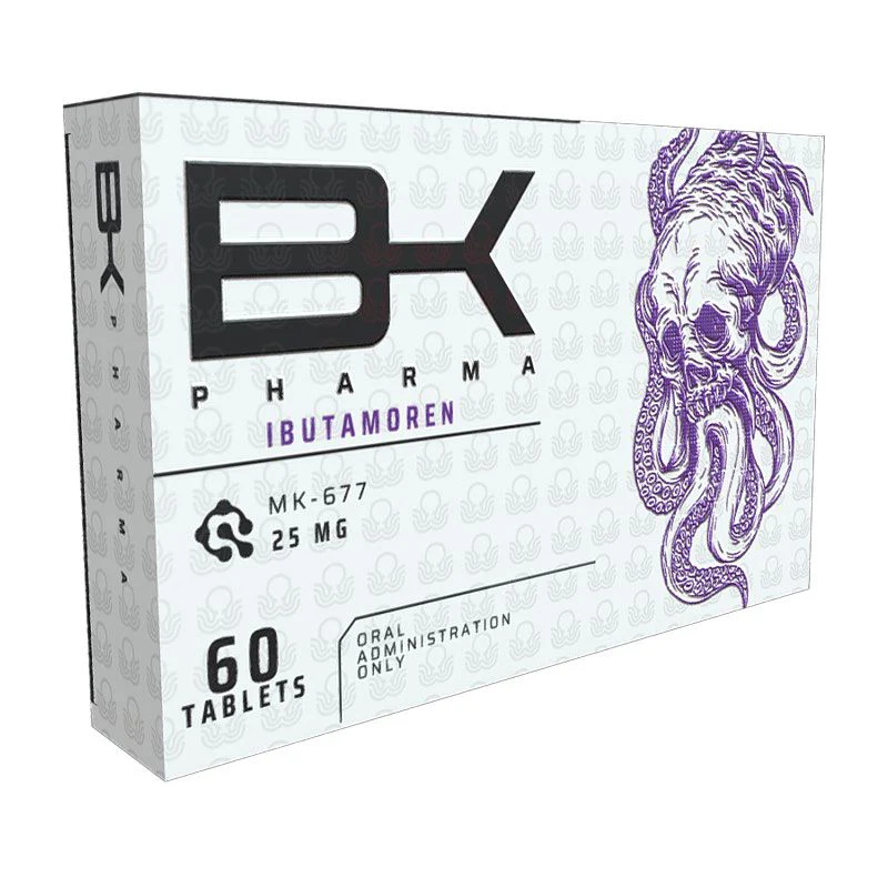 IBUTAMOREN /MK 677/ BK PHARMA 25MG. 60 TABLETAS SARMS