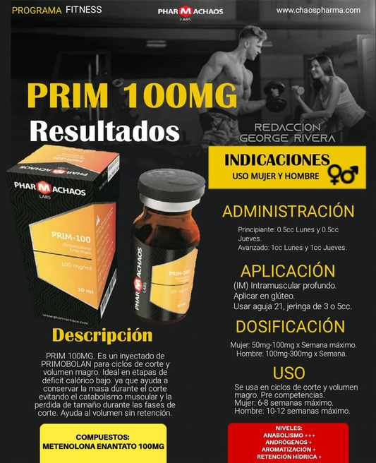 PRIMOBOLAN PRIM-100 PHARMA CHAOS 100mg 10ML