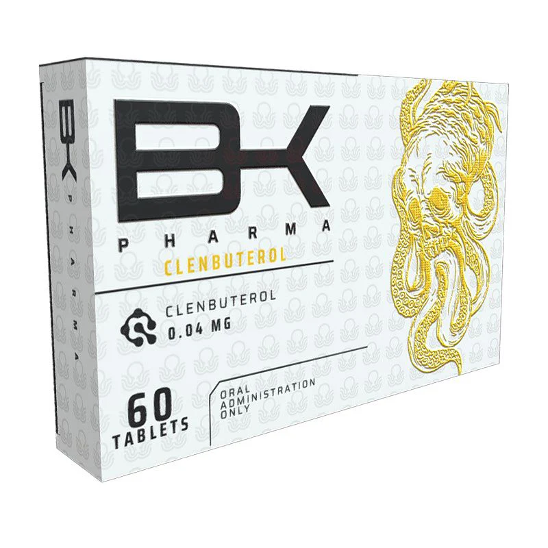 CLENBUTEROL BK PHARMA 0.04MG. 60 TABLETAS