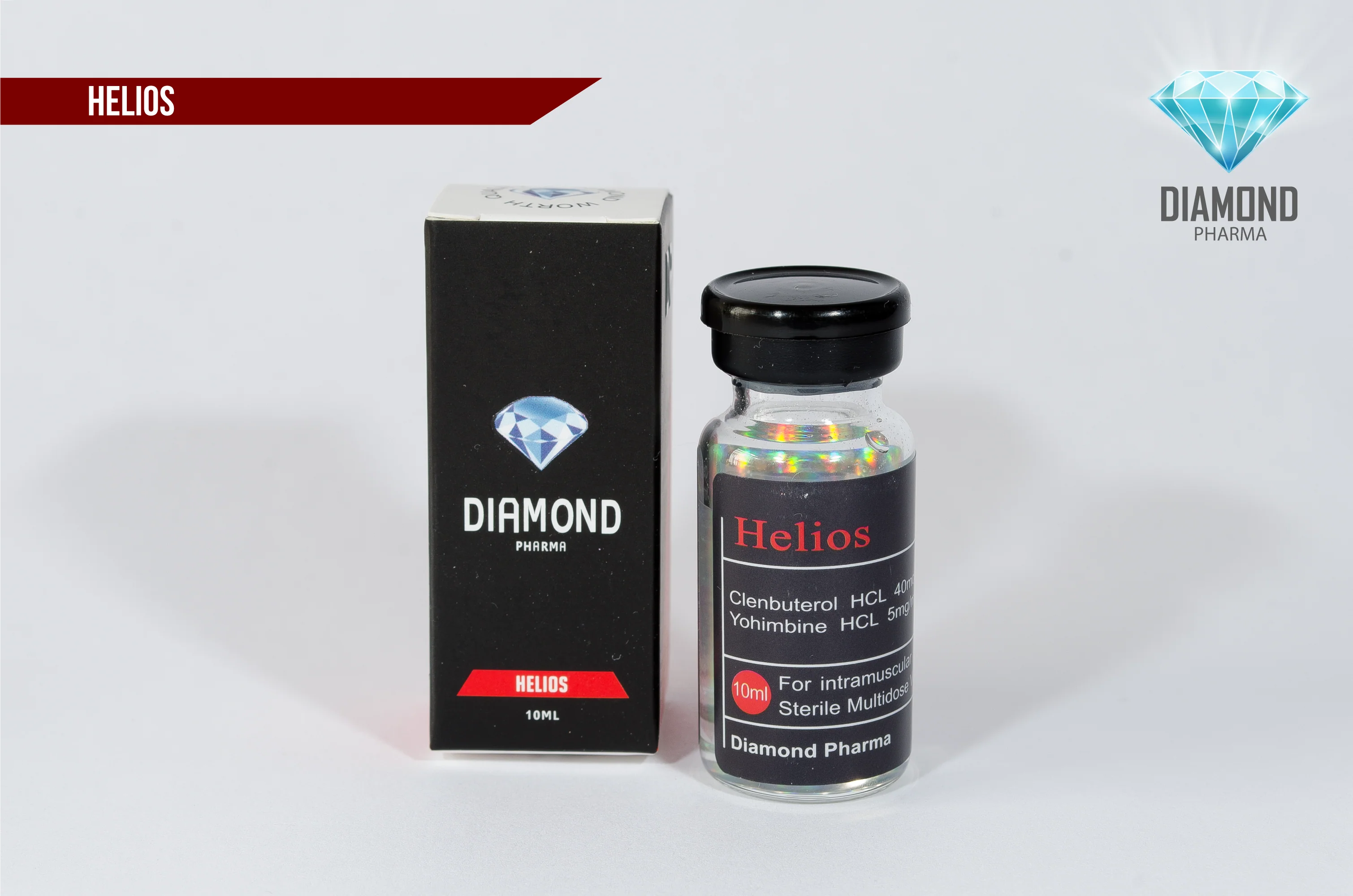 HELIOS CLEMBUTEROL + YOHIMBE 40mg DIAMOND