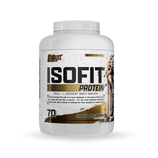 WHEY ISOLATE PROTEIN ISOFIT NUTREX RESEARCH 70 SERVIAS 5LBS.