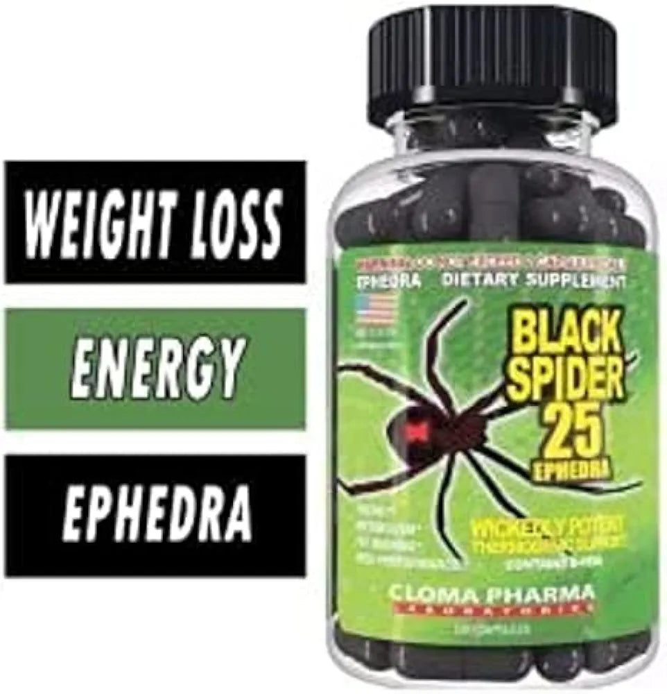 BLACK SPIDER 100 CAPSULAS